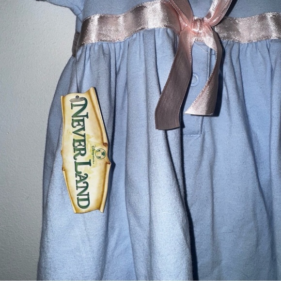 Nwt Disney Store 18 Month 2pc Blue Peter Pan Dress & Bloomers - Picture 10 of 11